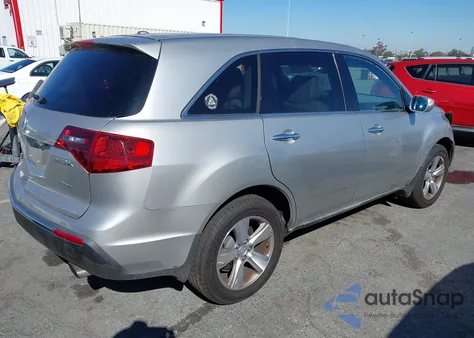 2013 Acura Mdx Technology Package z USA, uszkodzony, nr VIN 2HNYD2H33DH504197